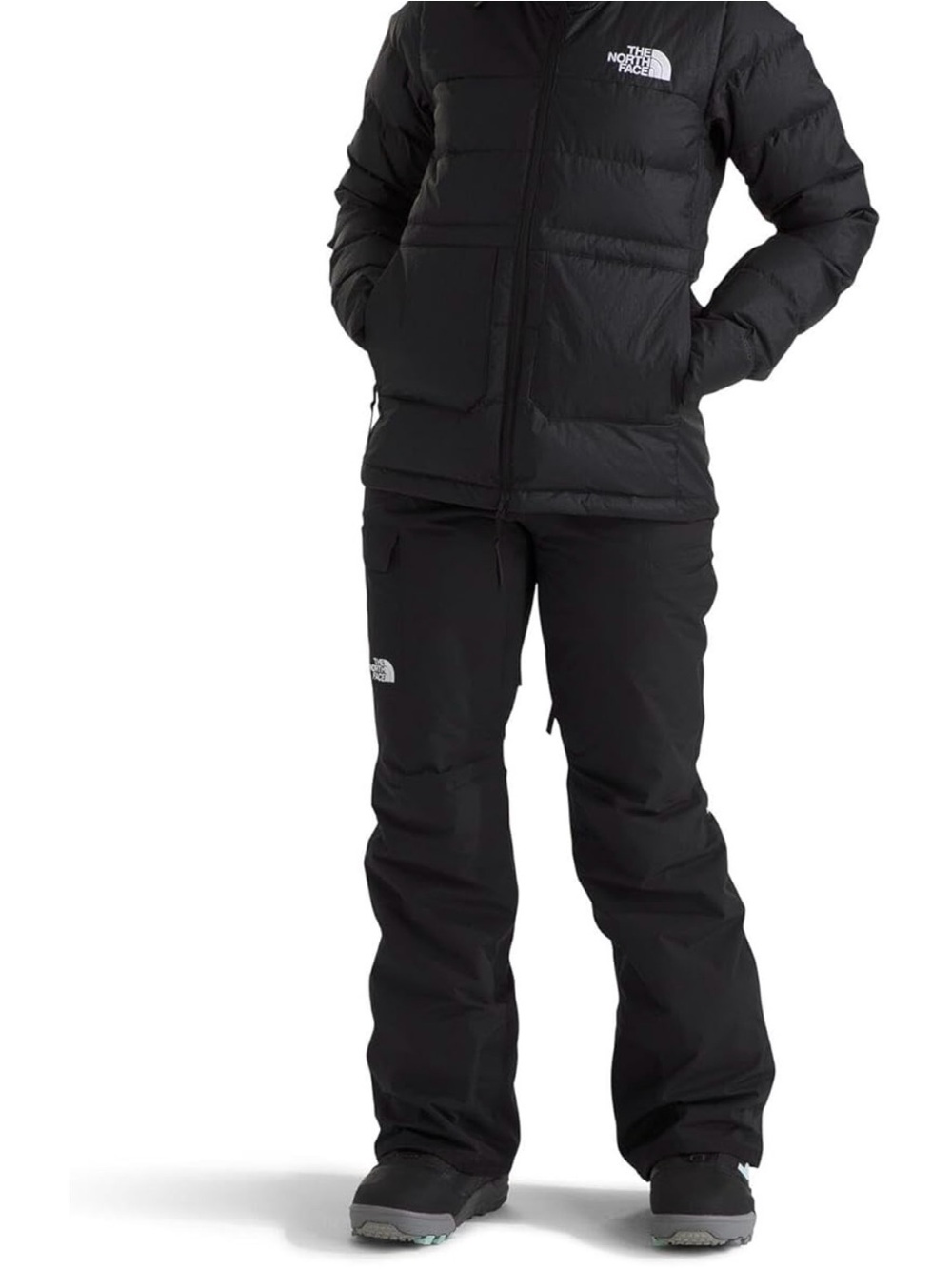 North Face Women’s Insulated Pant Waterproof Snow Pants for Ski & Snowboard